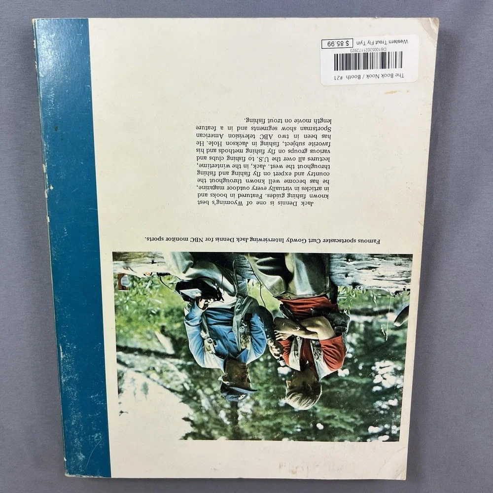 Western Trout Fly Tying Manual Jack Dennis Spiral Bound Fishing Guide